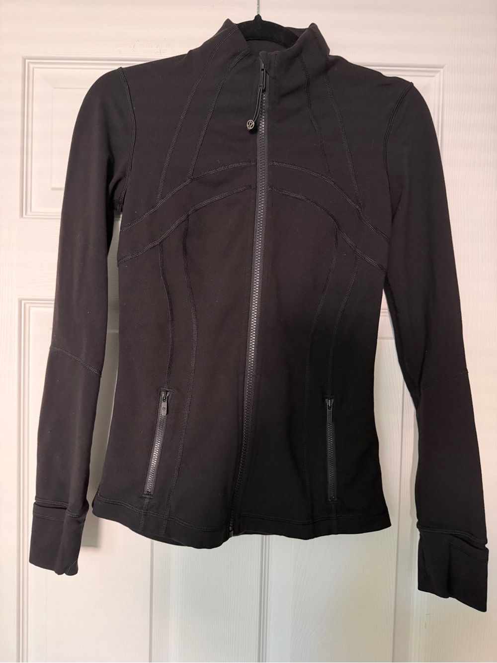 lululemon athletica Black Zip-Up Athletic Jacket